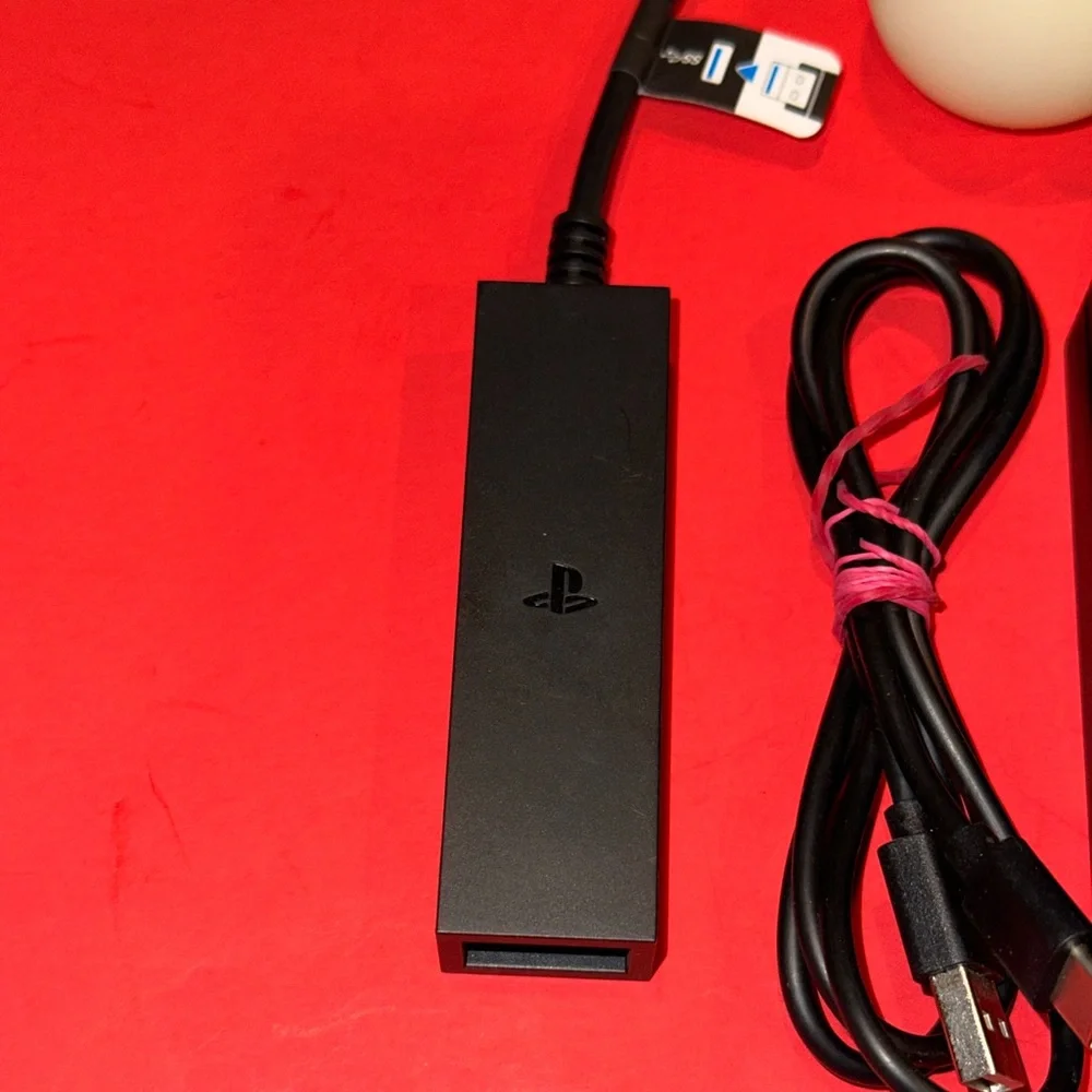 SONY PS4 PlayStation VR CUH-ZVR2 Processor Unit w/2x Motions Controller READ